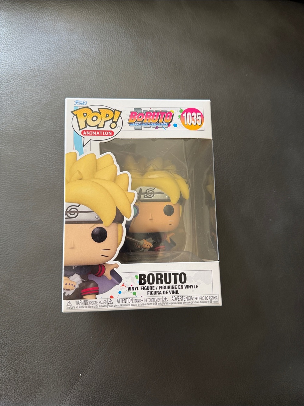 Funko Pop! Boruto Vinyl Figure - Yellow Hair, Black Outfit